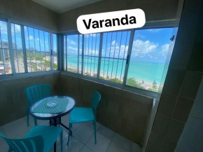 Vista incrível à beira-mar na praia de pajuçara dois quartos - Apto 901